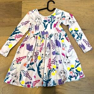 Girls Dress Frozen. Hanna Andersson. Size 5. Barely used.